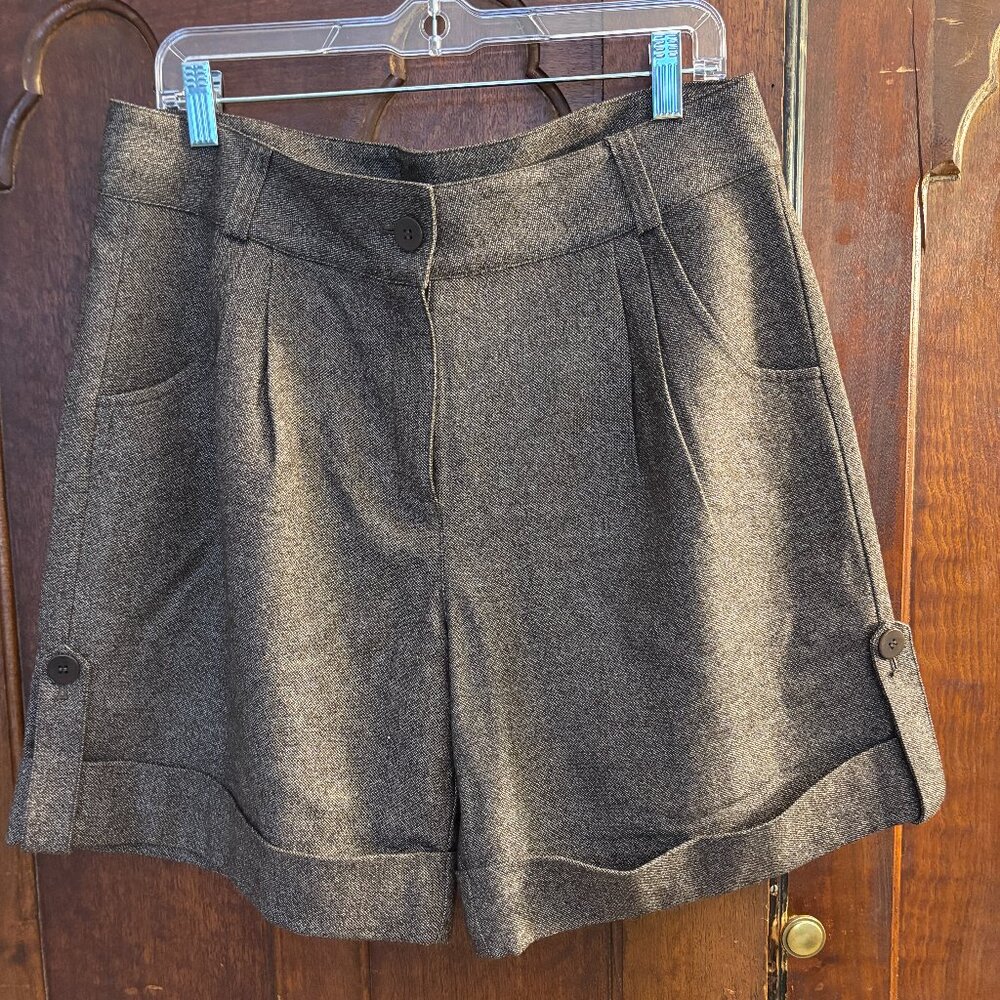 Sundance wool blend tweed shorts